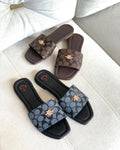 Sandalia plana Coach